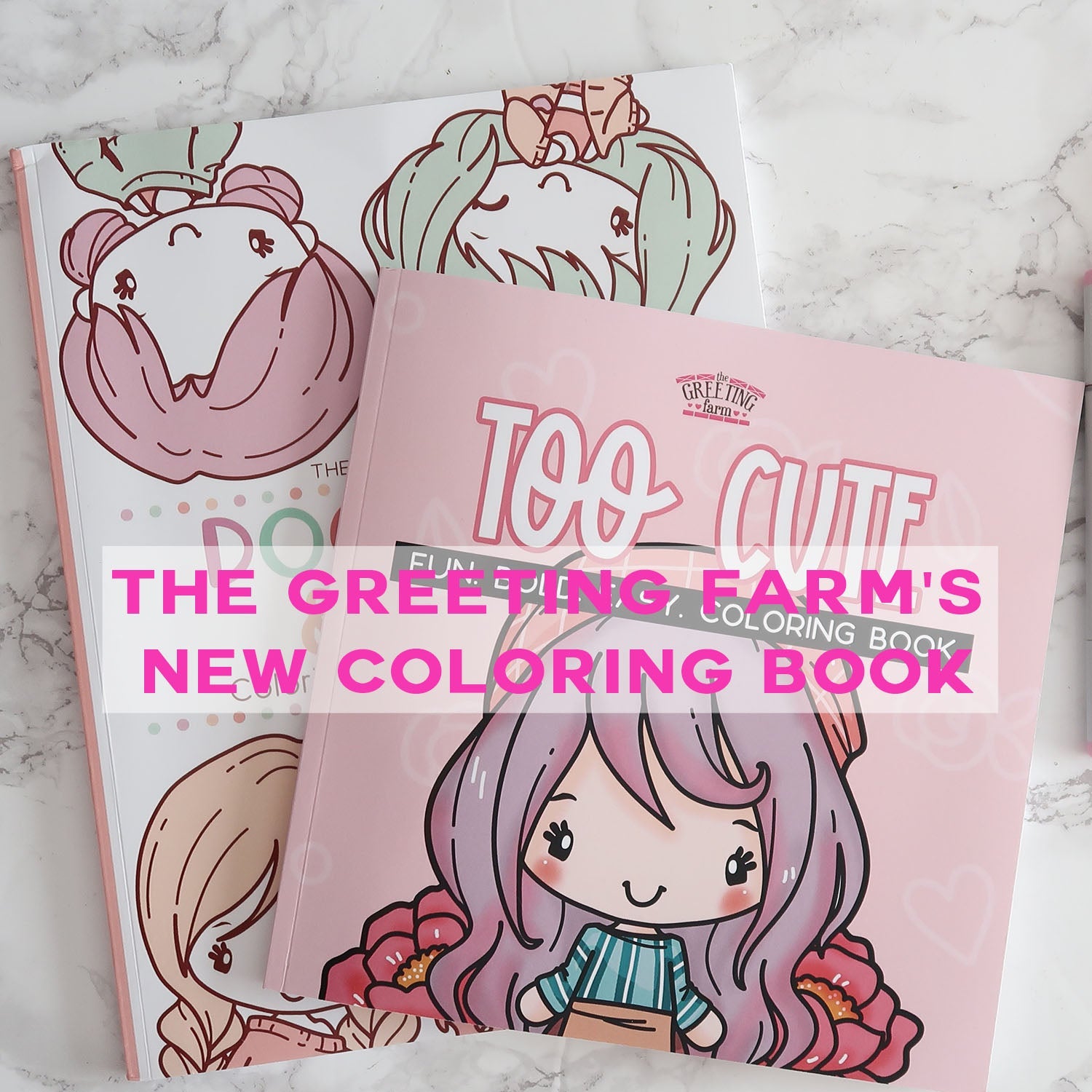 Let's look at one of the NEW Coloring Books