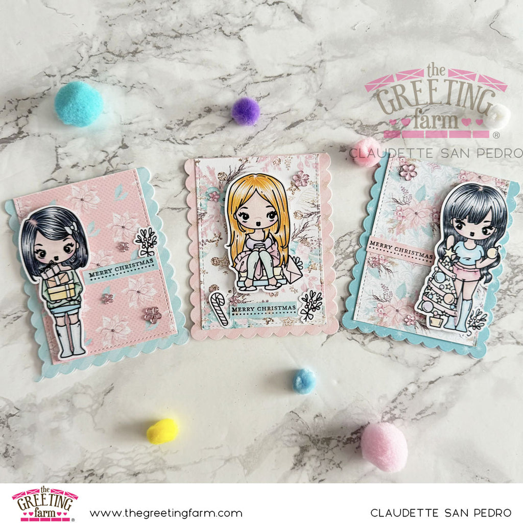Stamp Feature: Miss Cheeky Christmas – The Greeting Farm