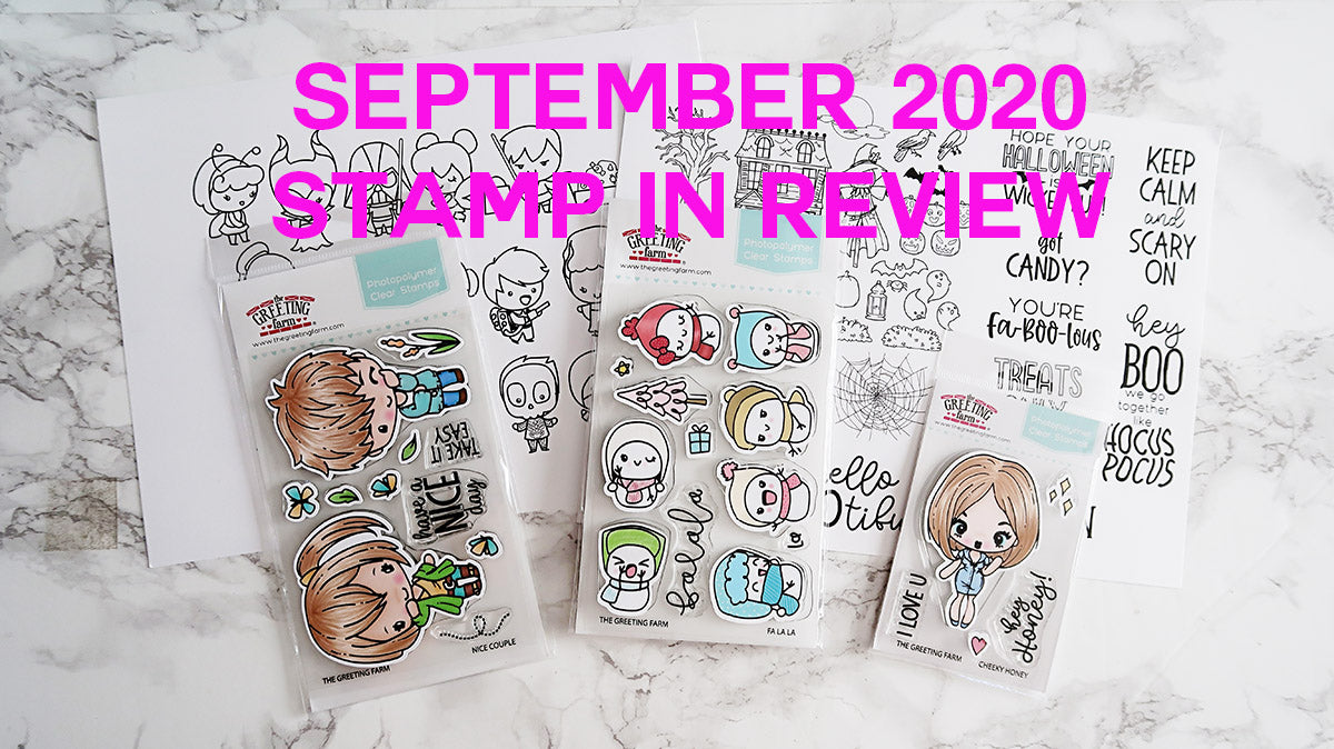 September's Stamp in Review Video and YT Winner announcement!