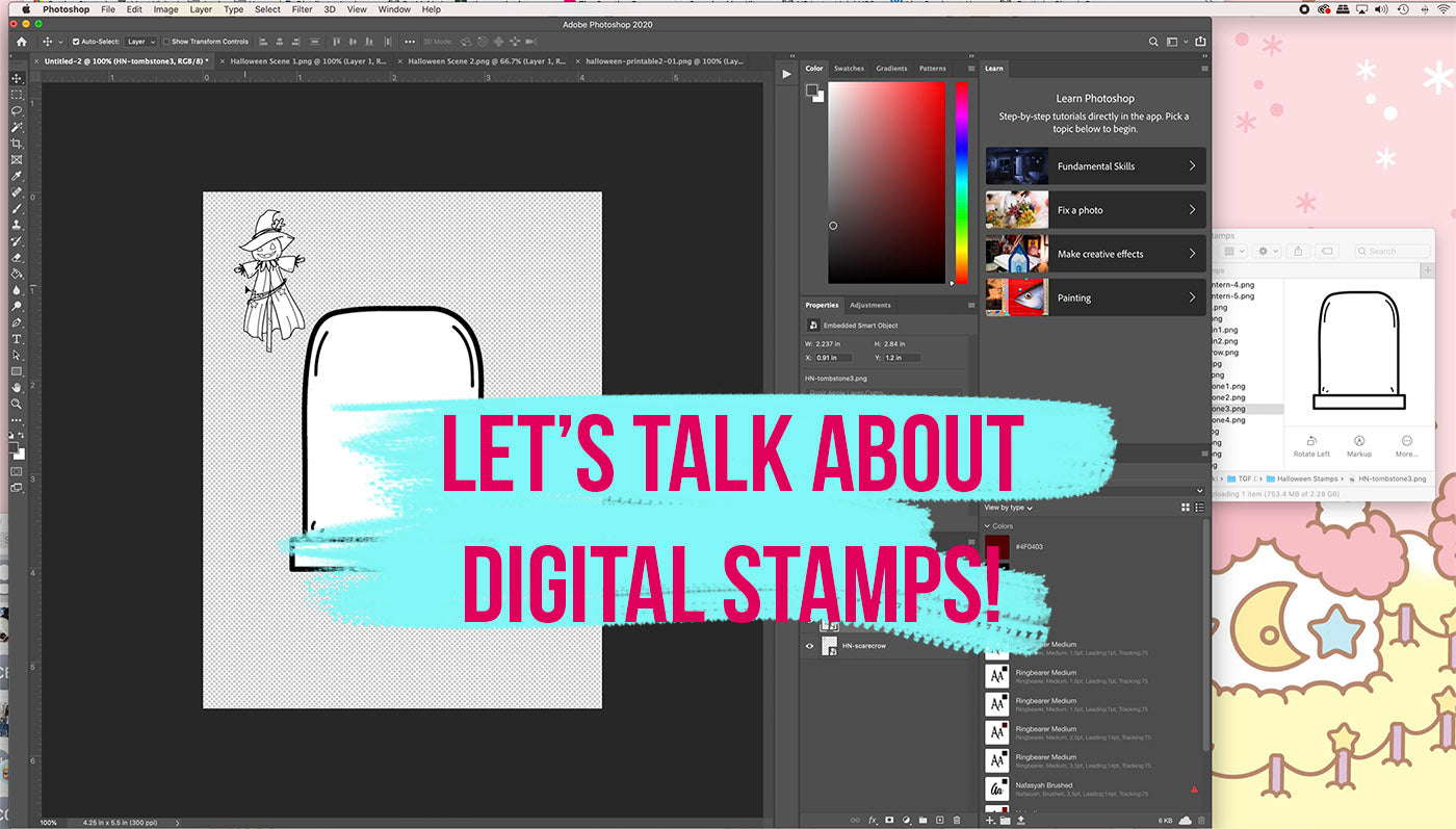 Let's Talk about Digital Stamps