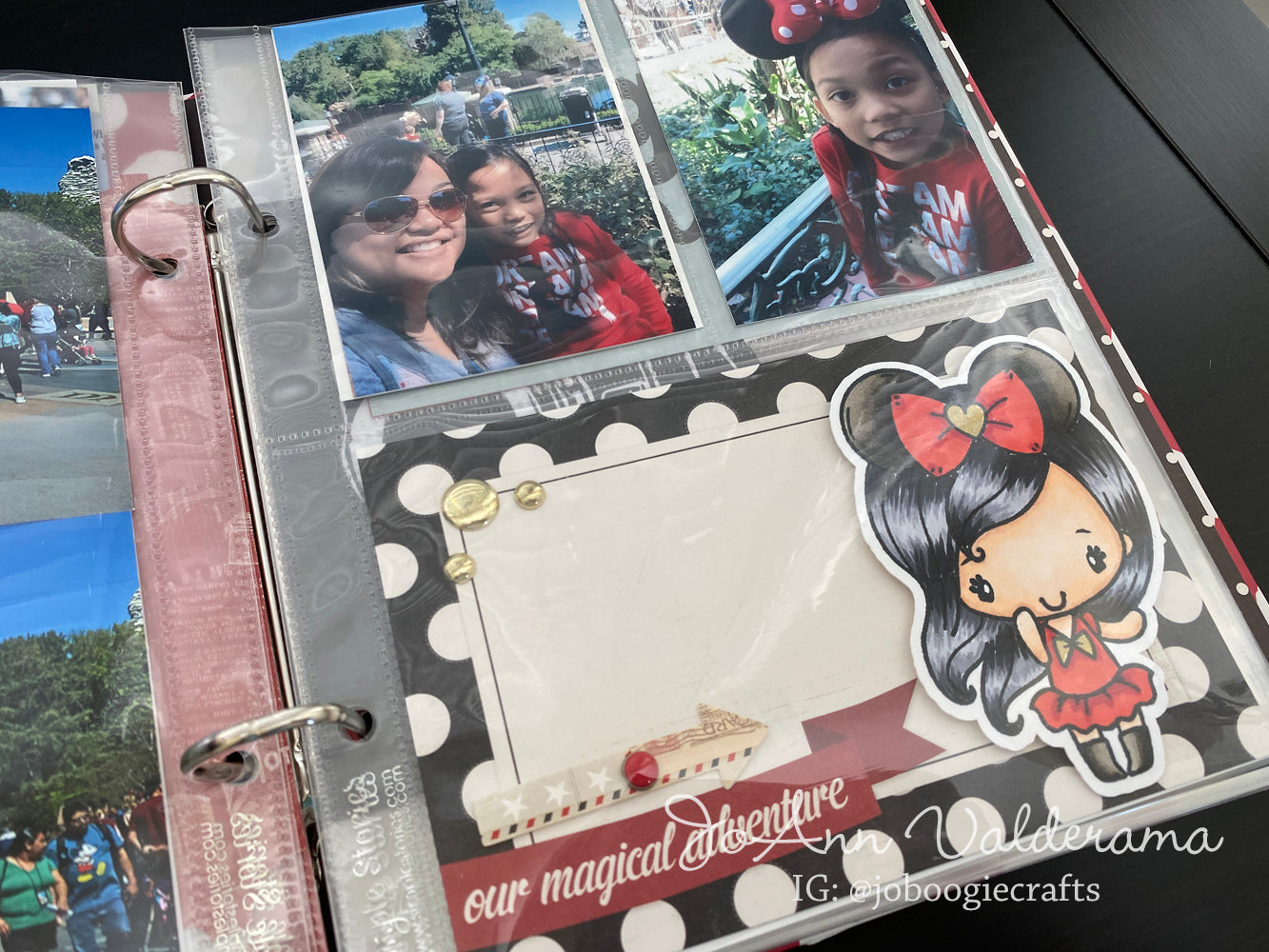 Easy Pocket Scrapbooking Card with Best Day Anya!