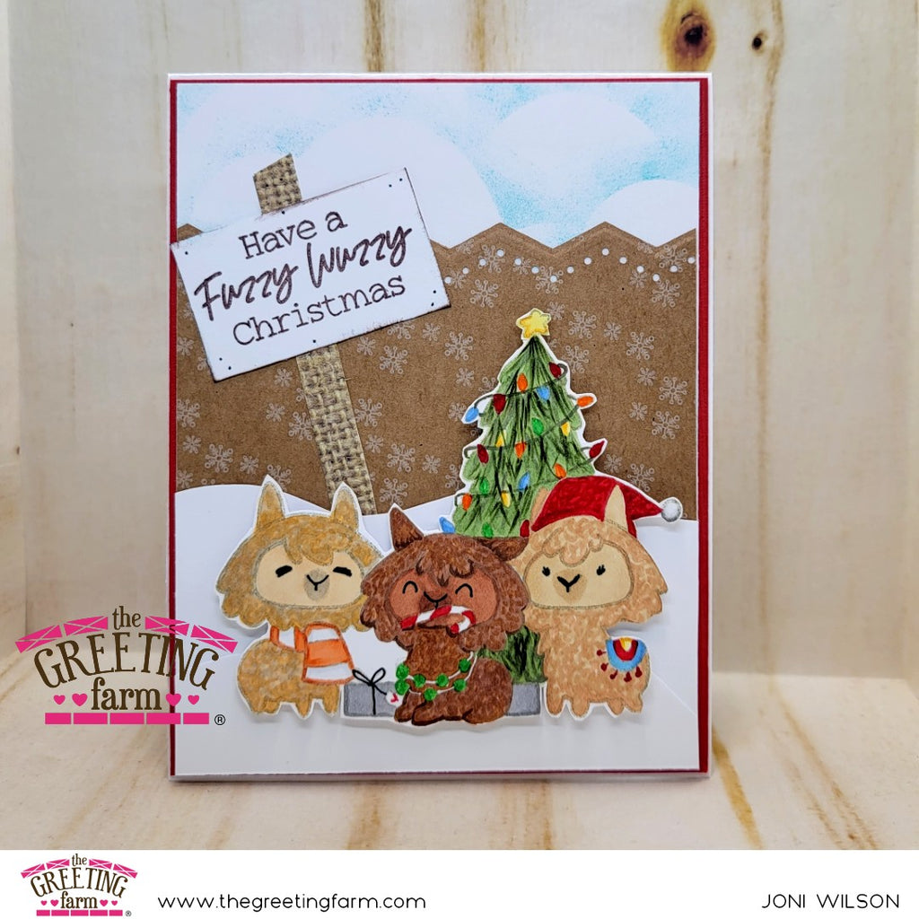 Stamp Feature: Alpaca Christmas