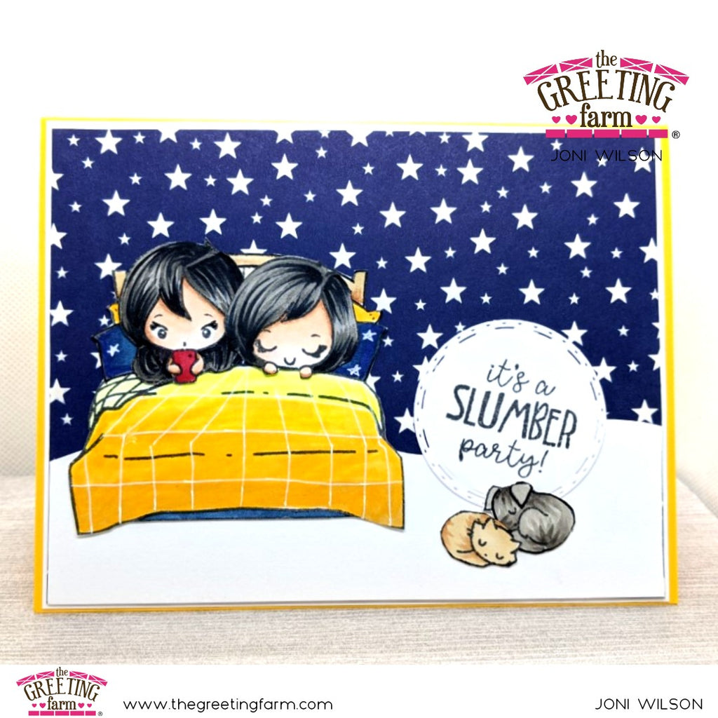 Stamp Feature: Bed Head