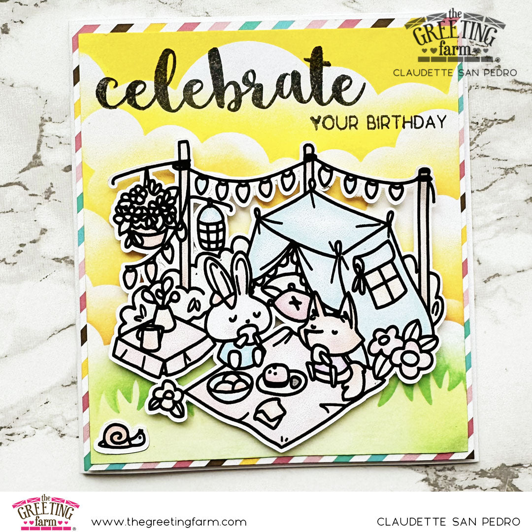 Stamp Feature: Gone Glamping