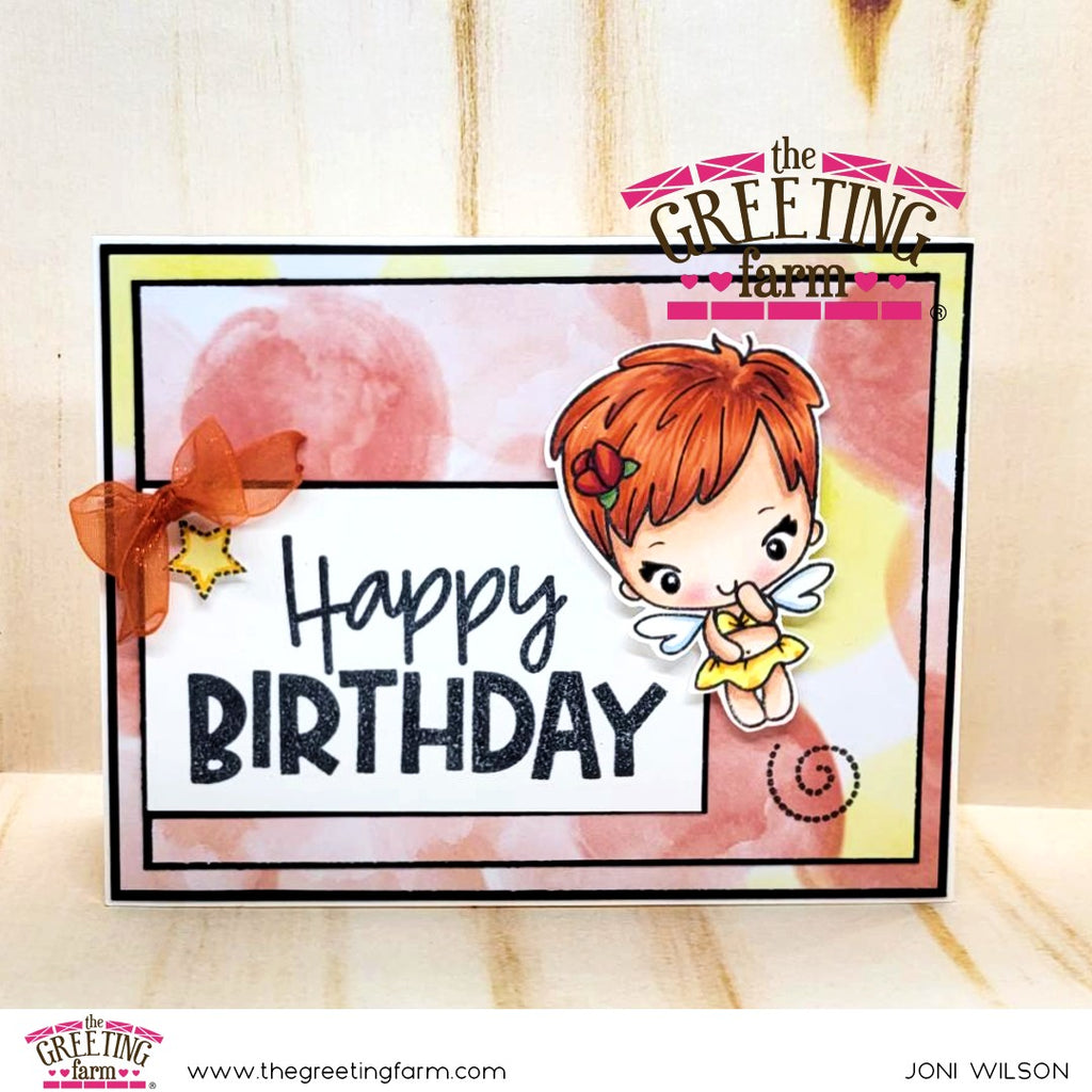 Stamp Feature: Happy Birthday