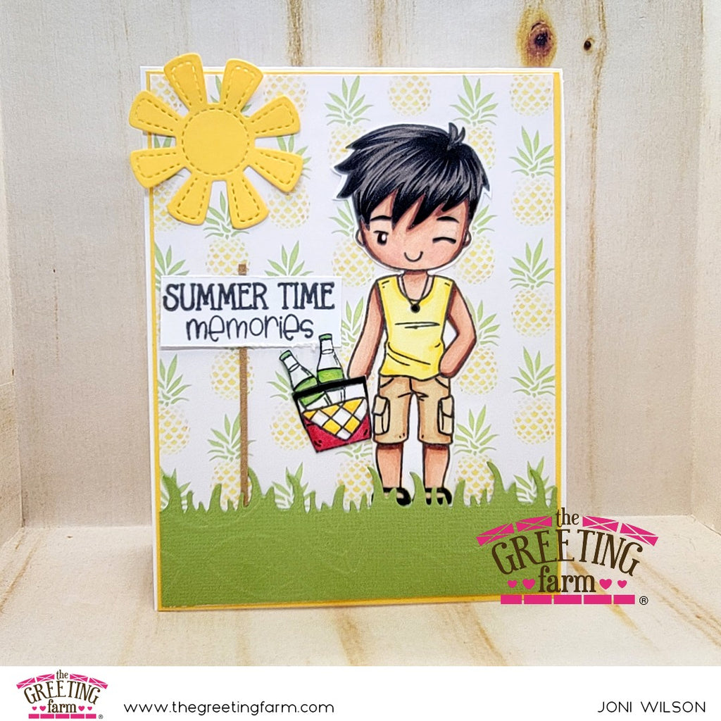 Stamp Feature: Hot & Sunny