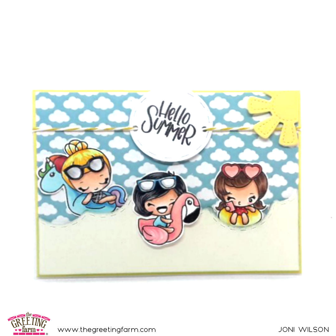 Stamp Feature: Pool Party
