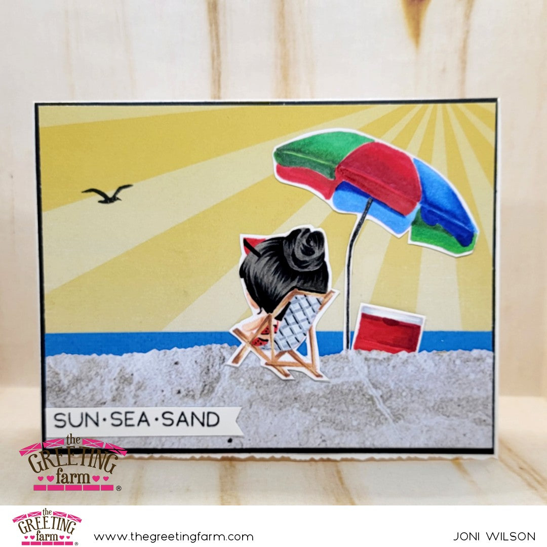 Stamp Feature: Beach Vibes
