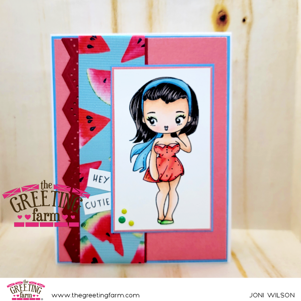 Stamp Feature: Miss Cheeky Summer