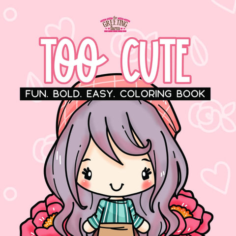 Too Cute - Coloring Book