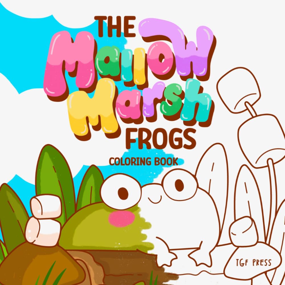 The Mallow Marsh Frogs - Coloring Book