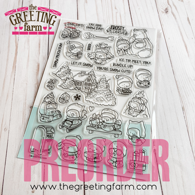 Frosty Friends Kit PREORDER- Clear Stamps