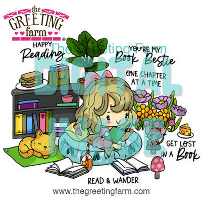 Book Bestie - digi set