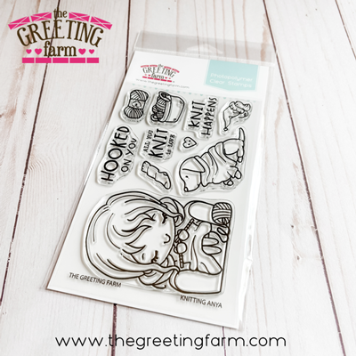 Knitting Anya - Clear Stamps