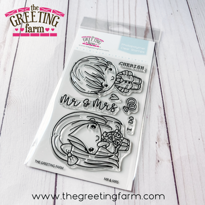 Mr & Mrs - Clear Stamps