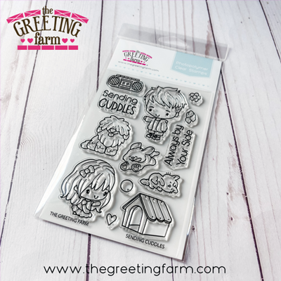 Sending Cuddles - Clear Stamps