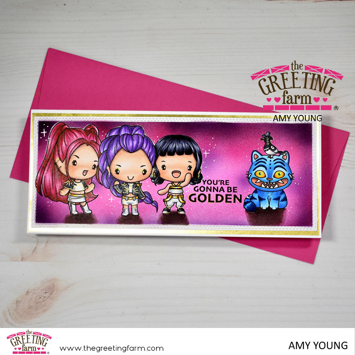 Golden - digi set – The Greeting Farm