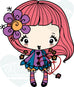 WS - Dahlia - red rubber