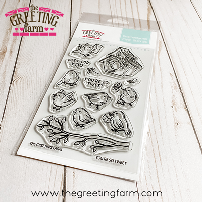 You're So Tweet - Bird Clear Stamps – The Greeting Farm